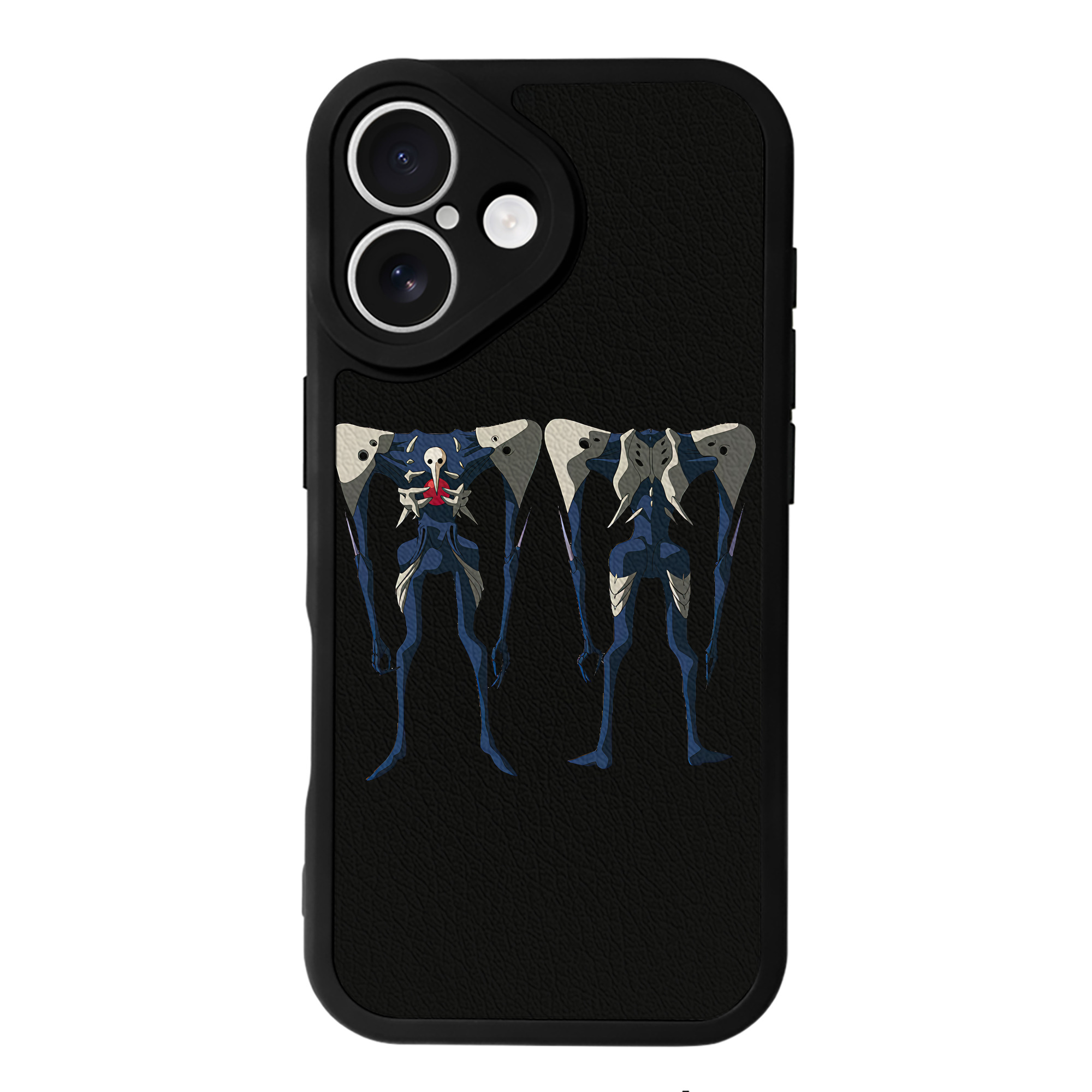 （画像用） EVA 新世紀エヴァンゲリオン 【iPhone 16シリーズ対応】シリコンスマホケース（レザー調） 材質：シリコン